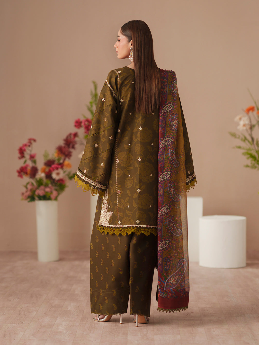 Bin Ilyas | Jojo Summer '26 | 84A | 3 PC Lawn - House Of Hania