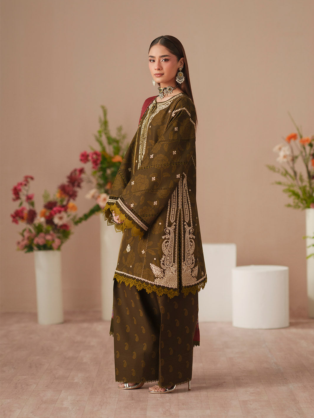 Bin Ilyas | Jojo Summer '26 | 84A | 3 PC Lawn - House Of Hania