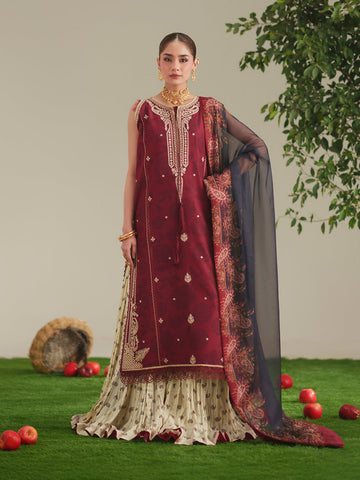 Bin Ilyas | Jojo Summer '26 | 84B | 3 PC Lawn - House Of Hania