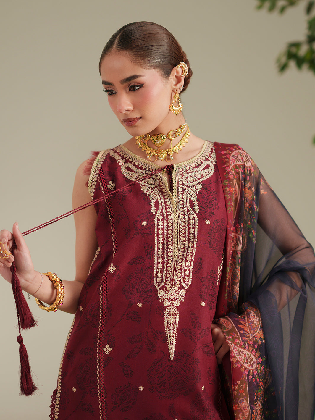 Bin Ilyas | Jojo Summer '26 | 84B | 3 PC Lawn - House Of Hania