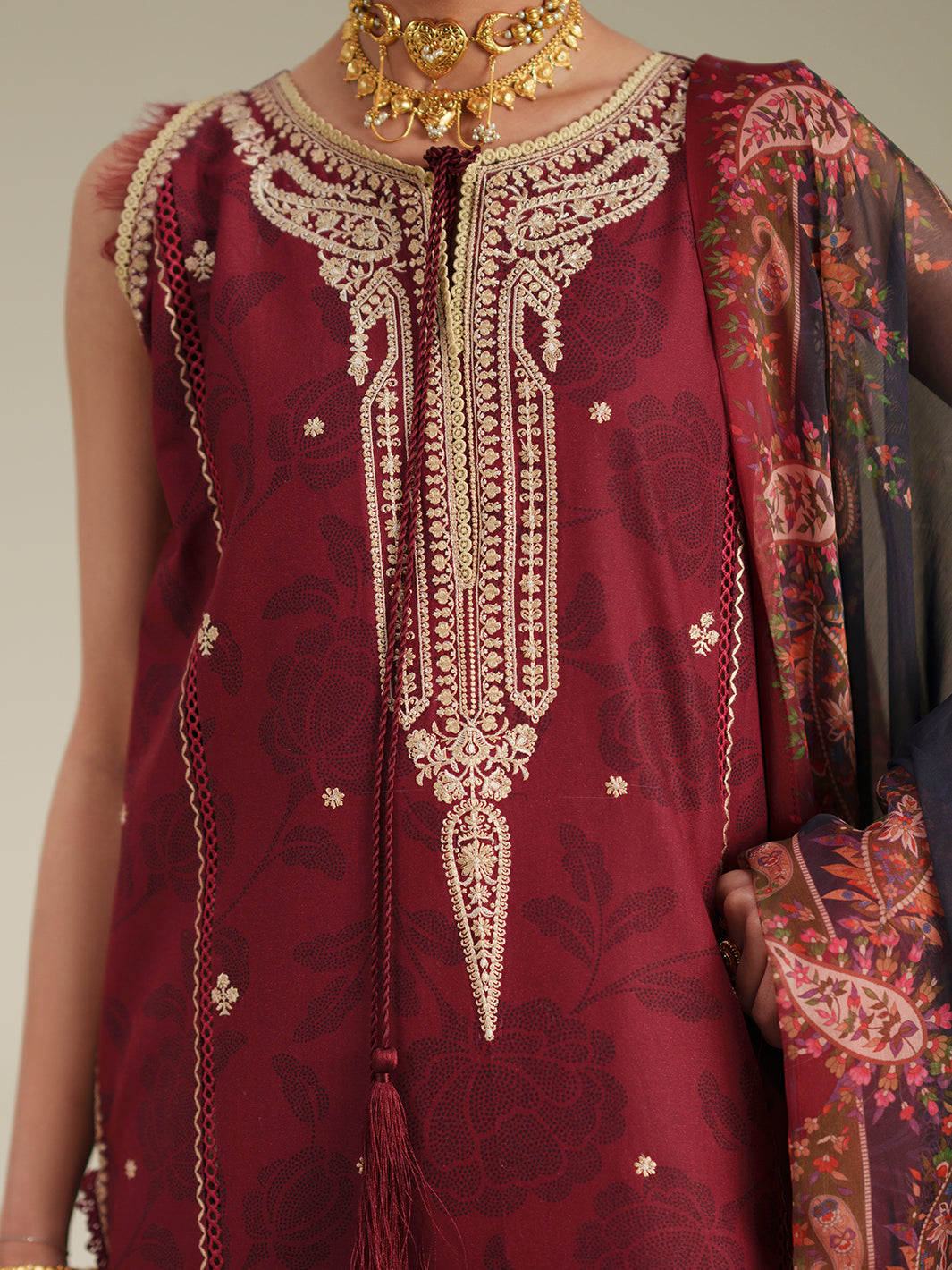 Bin Ilyas | Jojo Summer '26 | 84B | 3 PC Lawn - House Of Hania