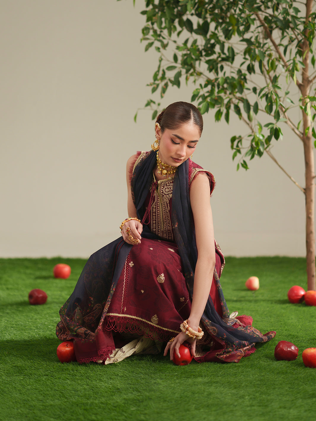 Bin Ilyas | Jojo Summer '26 | 84B | 3 PC Lawn - House Of Hania