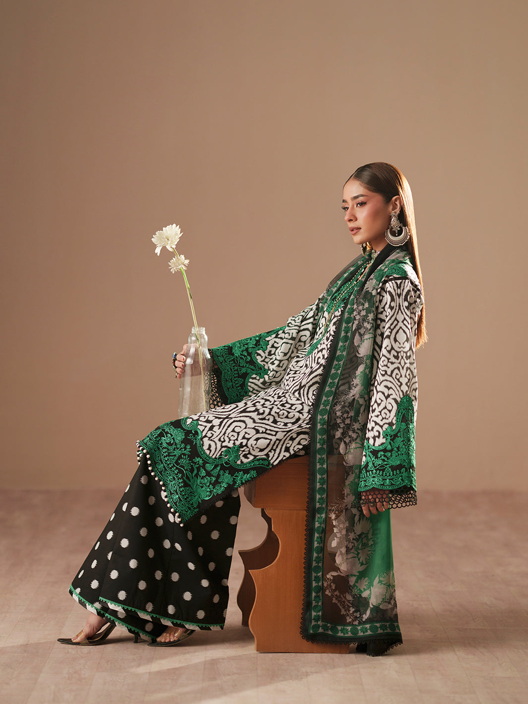 Bin Ilyas | Jojo Summer '26 | 85A | 3 PC Lawn - House Of Hania