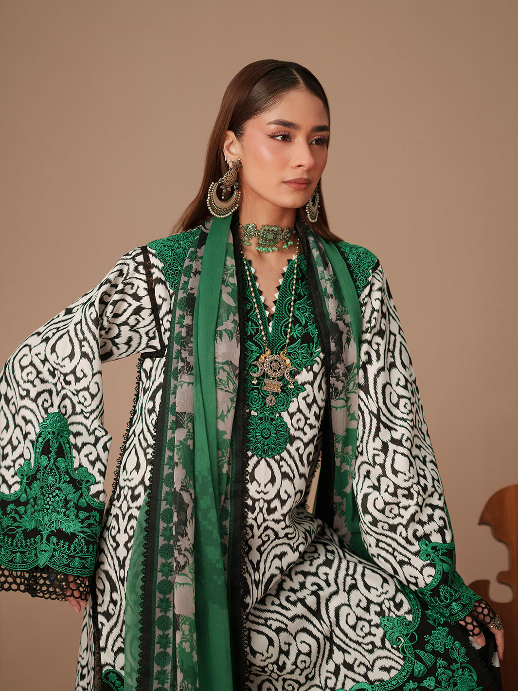 Bin Ilyas | Jojo Summer '26 | 85A | 3 PC Lawn - House Of Hania