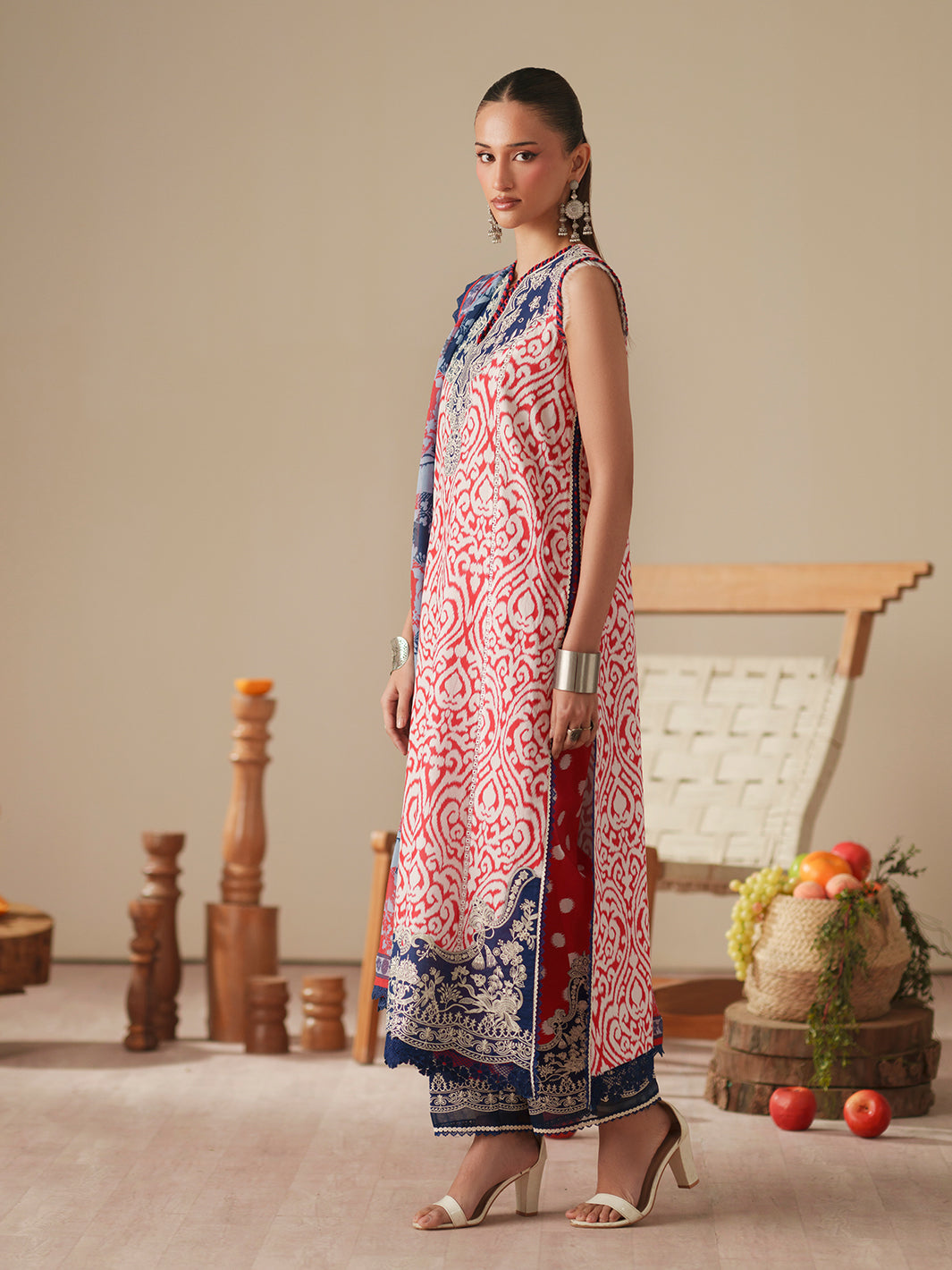 Bin Ilyas | Jojo Summer '26 | 85B | 3 PC Lawn - House Of Hania