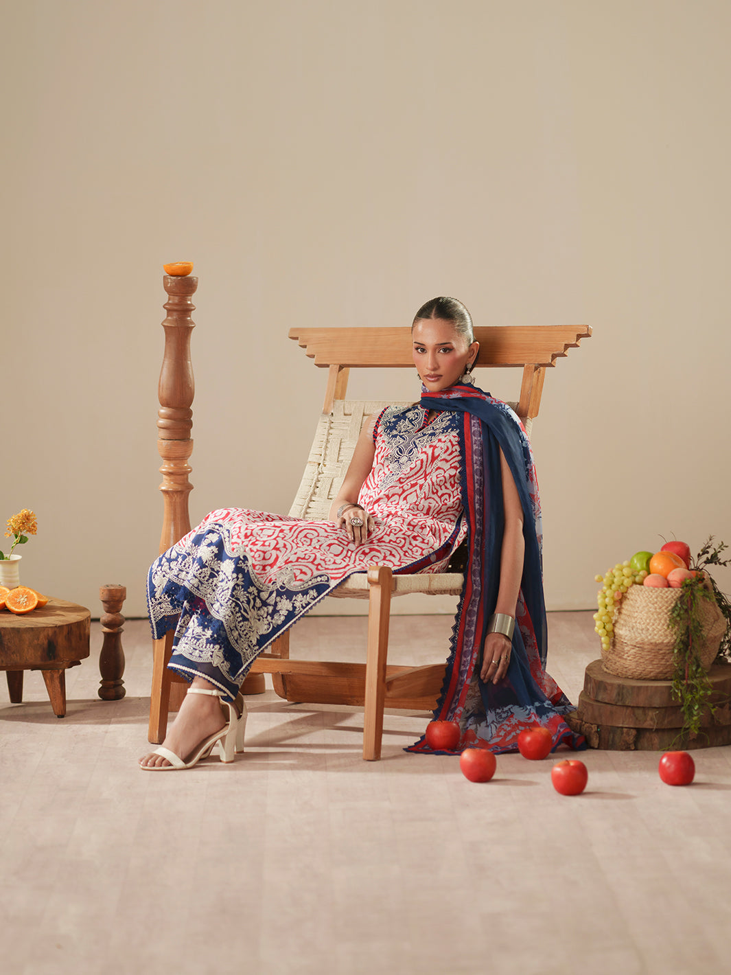 Bin Ilyas | Jojo Summer '26 | 85B | 3 PC Lawn - House Of Hania