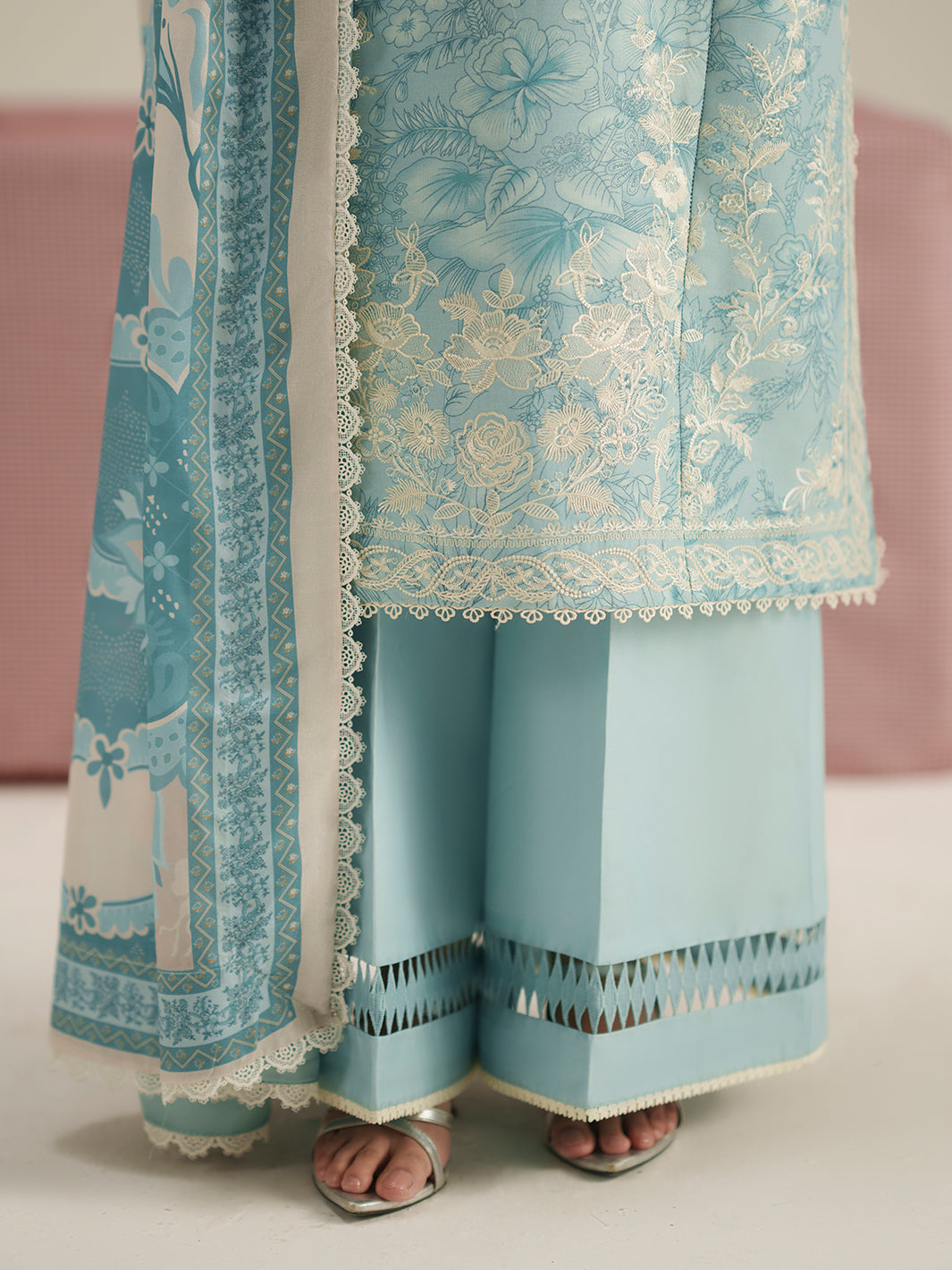 Bin Ilyas | Jojo Summer '26 | 86A | 3 PC Lawn - House Of Hania