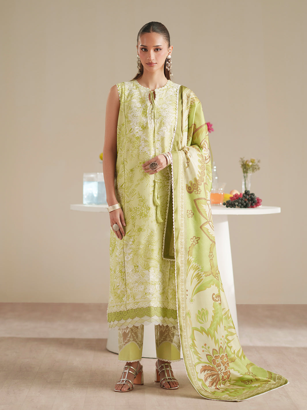 Bin Ilyas | Jojo Summer '26 | 86B | 3 PC Lawn - House Of Hania