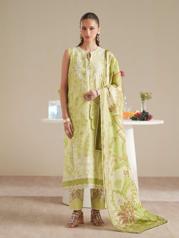 Bin Ilyas | Jojo Summer '26 | 86B | 3 PC Lawn - House Of Hania