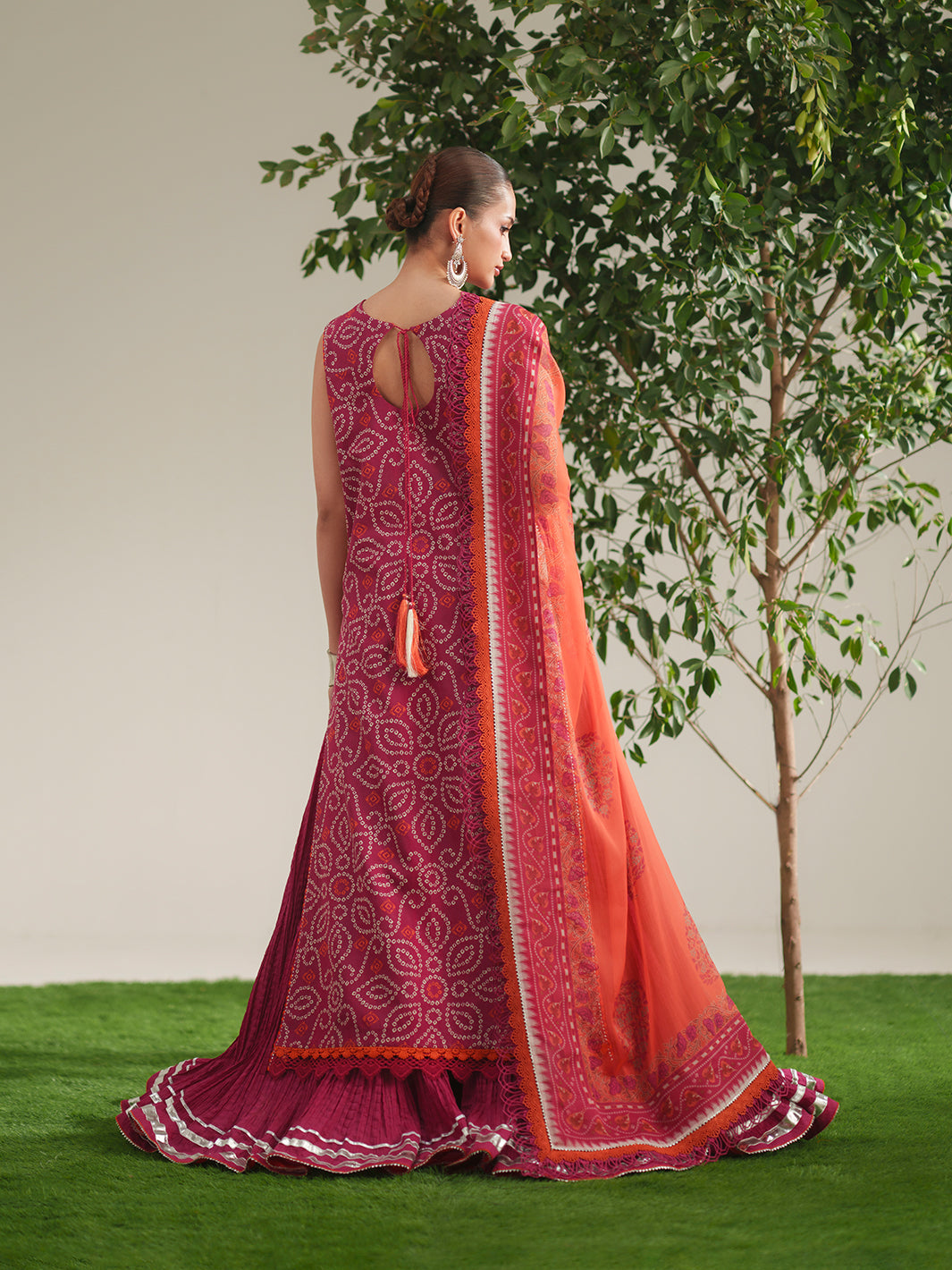 Bin Ilyas | Jojo Summer '26 | 87A | 3 PC Lawn - House Of Hania