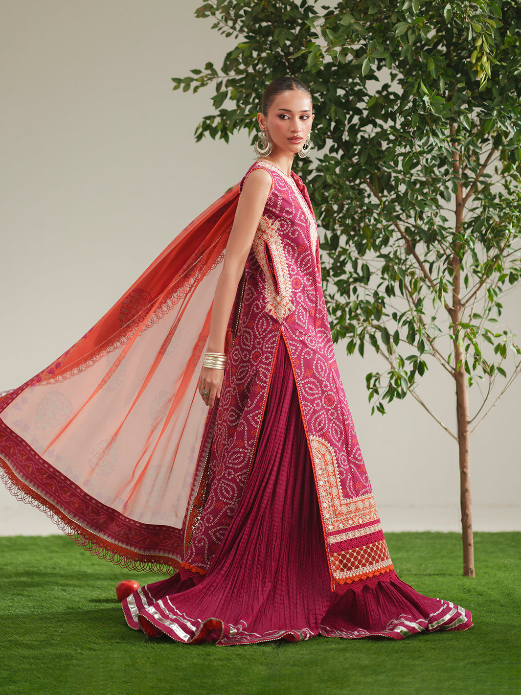 Bin Ilyas | Jojo Summer '26 | 87A | 3 PC Lawn - House Of Hania