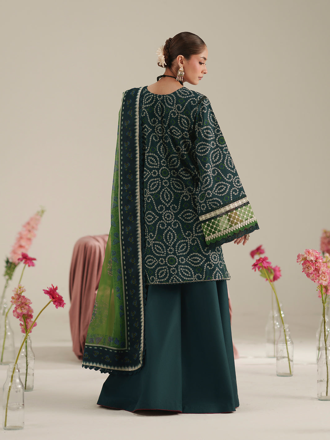 Bin Ilyas | Jojo Summer '26 | 87B | 3 PC Lawn - House Of Hania