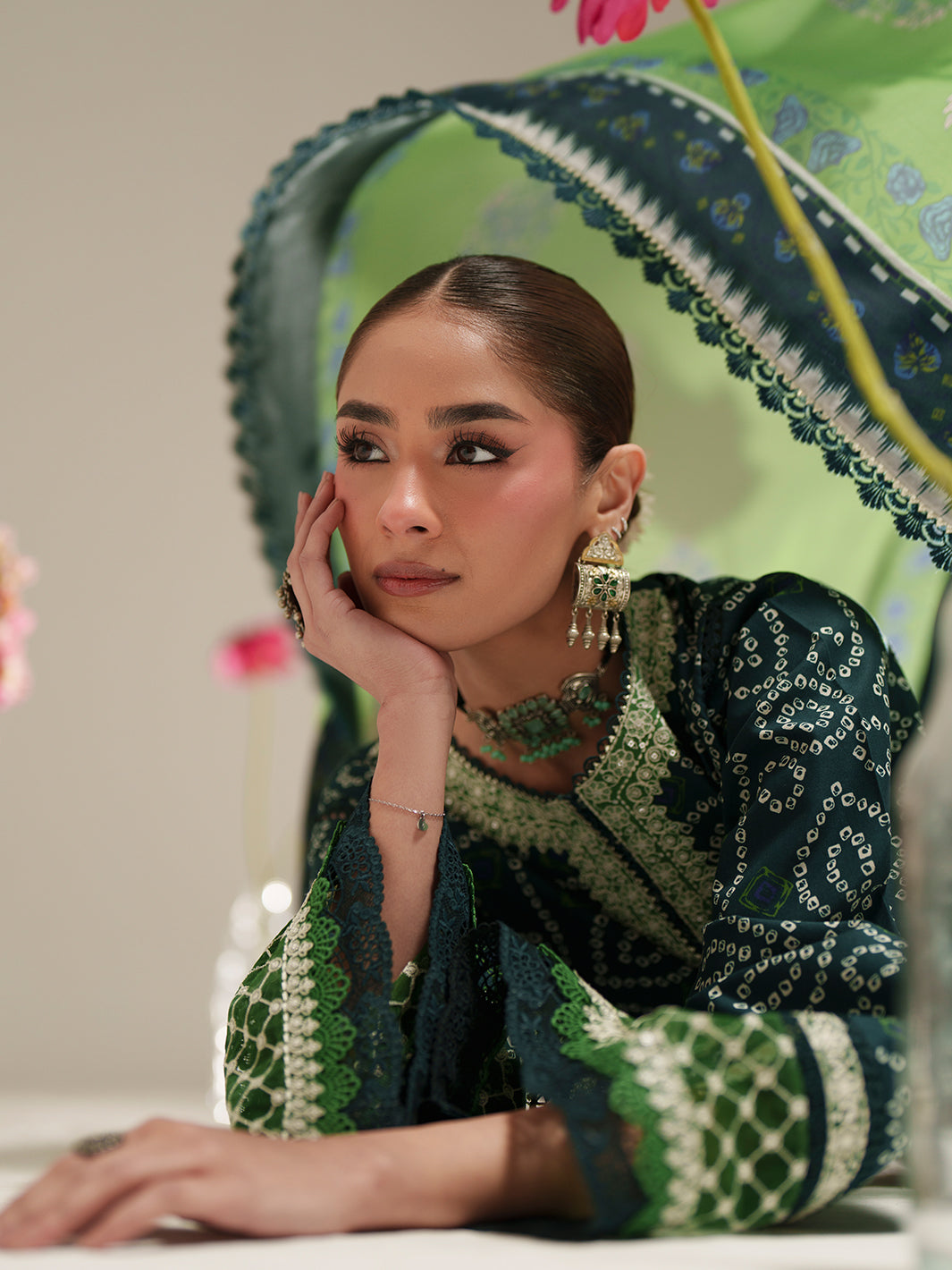 Bin Ilyas | Jojo Summer '26 | 87B | 3 PC Lawn - House Of Hania