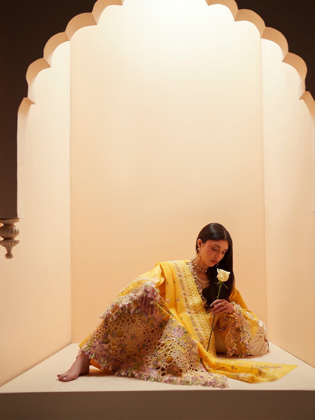 Bin Ilyas | Mashriq Luxury Lawn 26 | D-111-A - House Of Hania