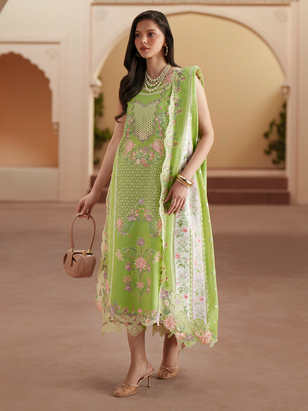 Bin Ilyas | Mashriq Luxury Lawn 26 | D-112-A - House Of Hania