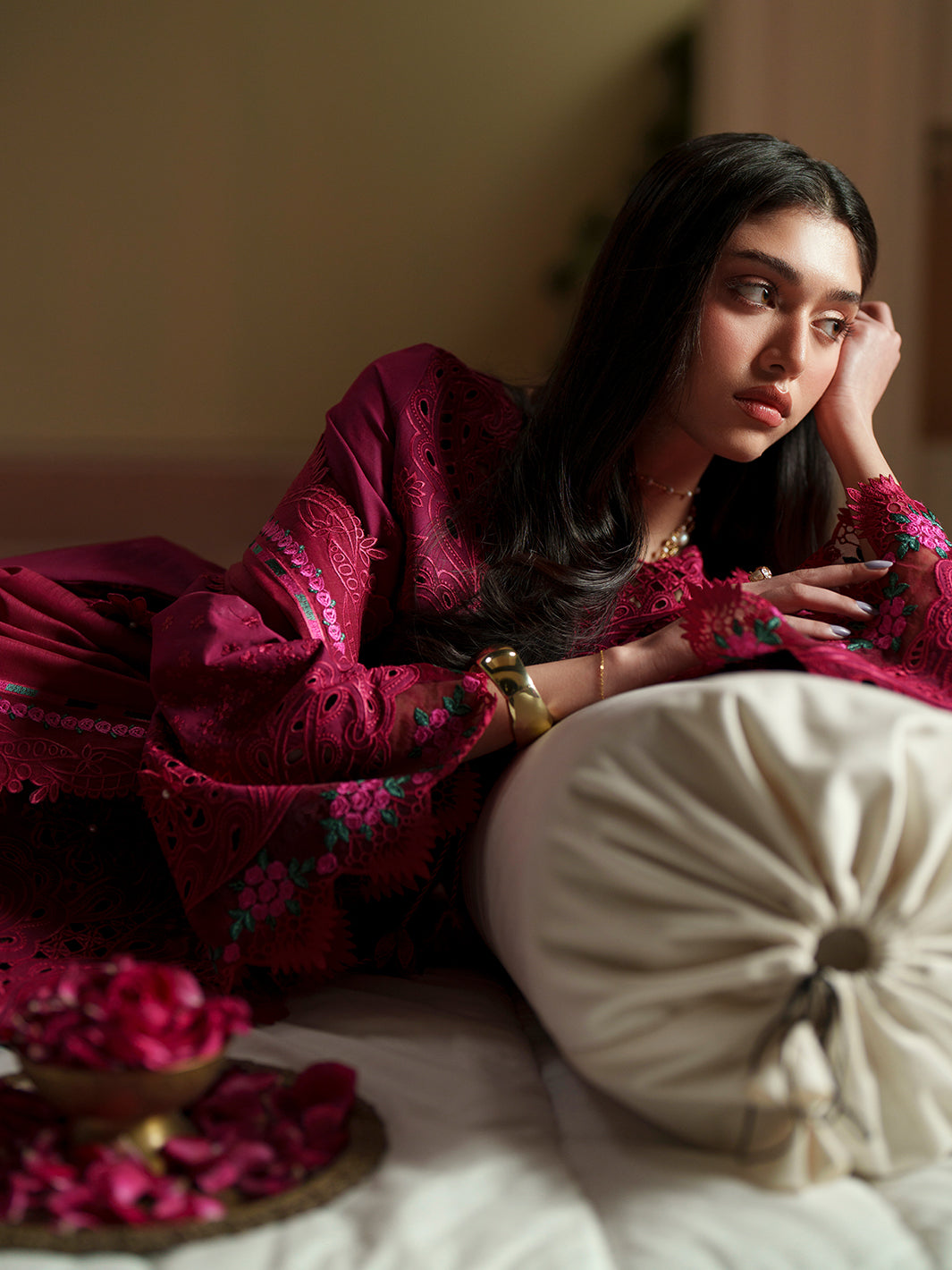 Bin Ilyas | Mashriq Luxury Lawn 26 | D-113-B - House Of Hania