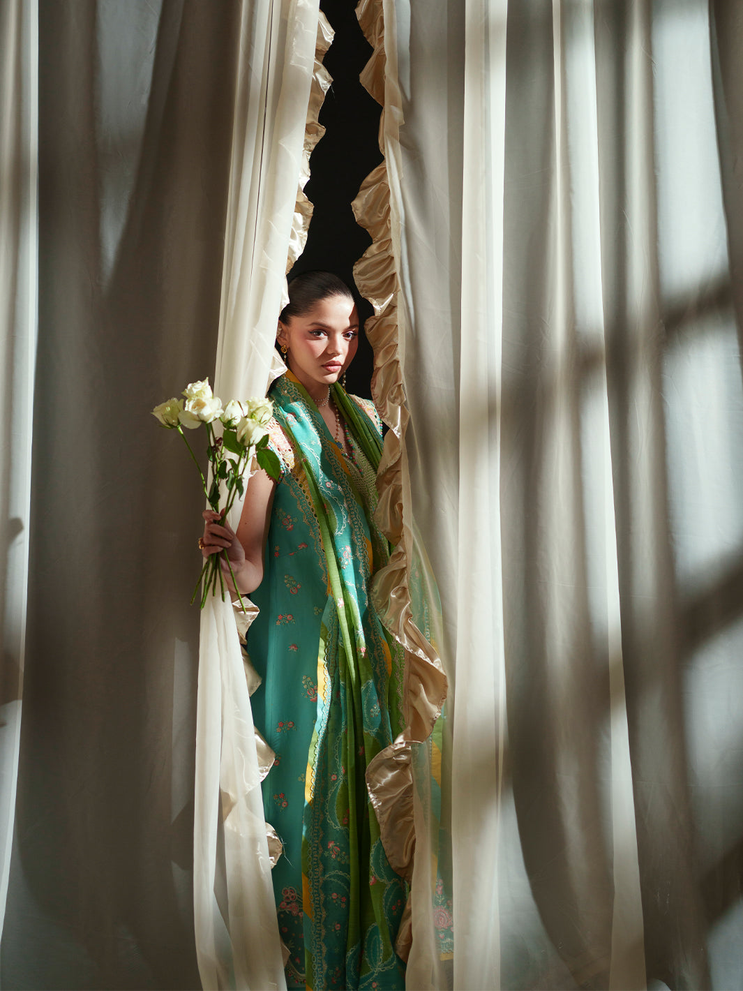 Bin Ilyas | Mashriq Luxury Lawn 26 | D-114-A - House Of Hania