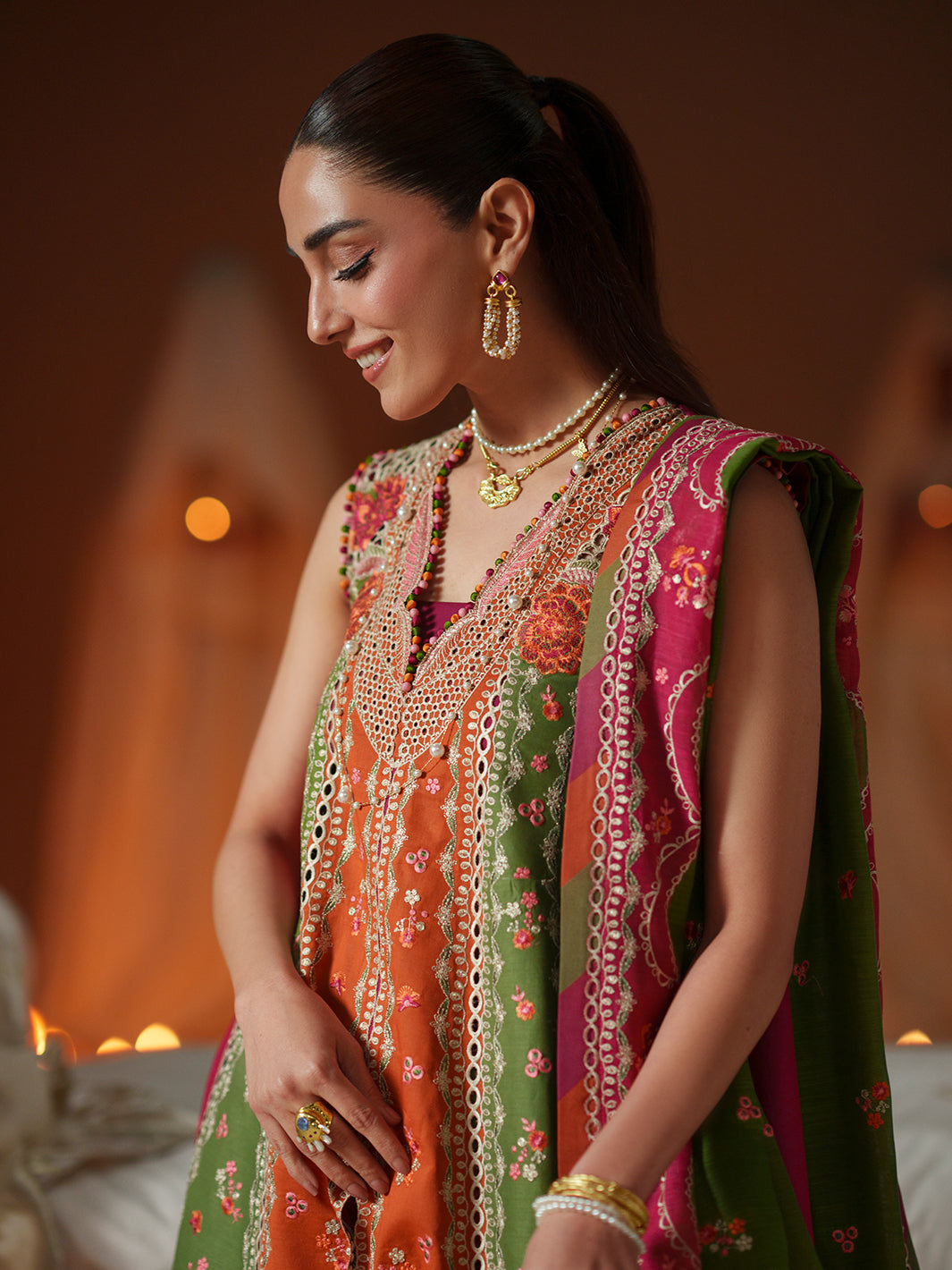 Bin Ilyas | Mashriq Luxury Lawn 26 | D-114-B - House Of Hania