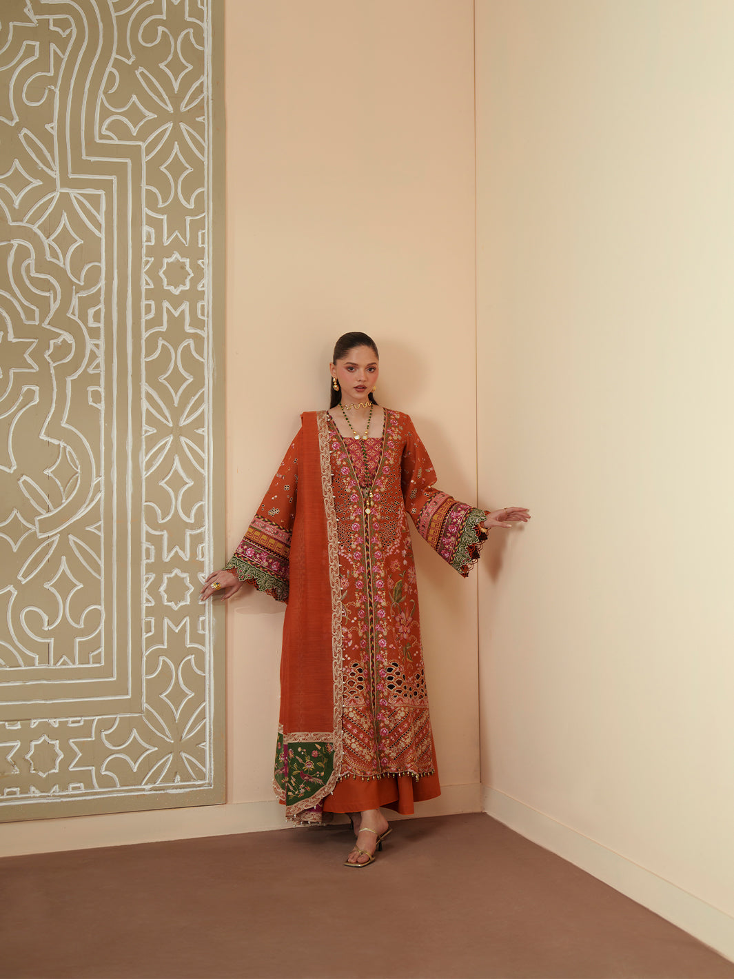 Bin Ilyas | Mashriq Luxury Lawn 26 | D-116-A - House Of Hania