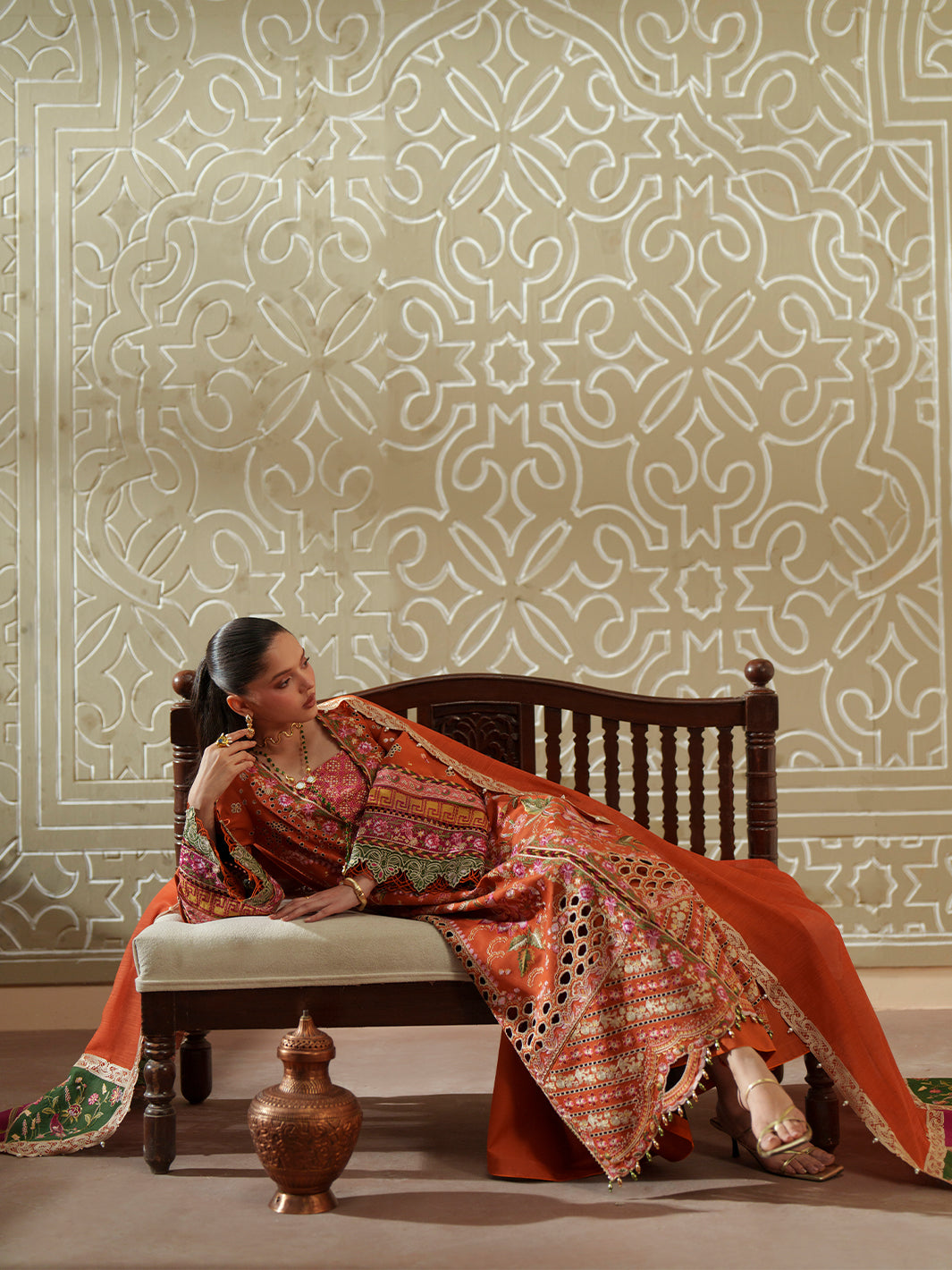 Bin Ilyas | Mashriq Luxury Lawn 26 | D-116-A - House Of Hania