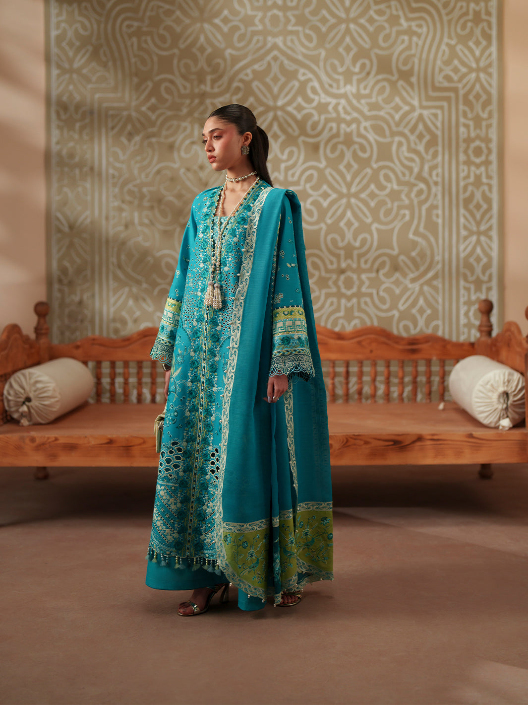 Bin Ilyas | Mashriq Luxury Lawn 26 | D-116-B - House Of Hania