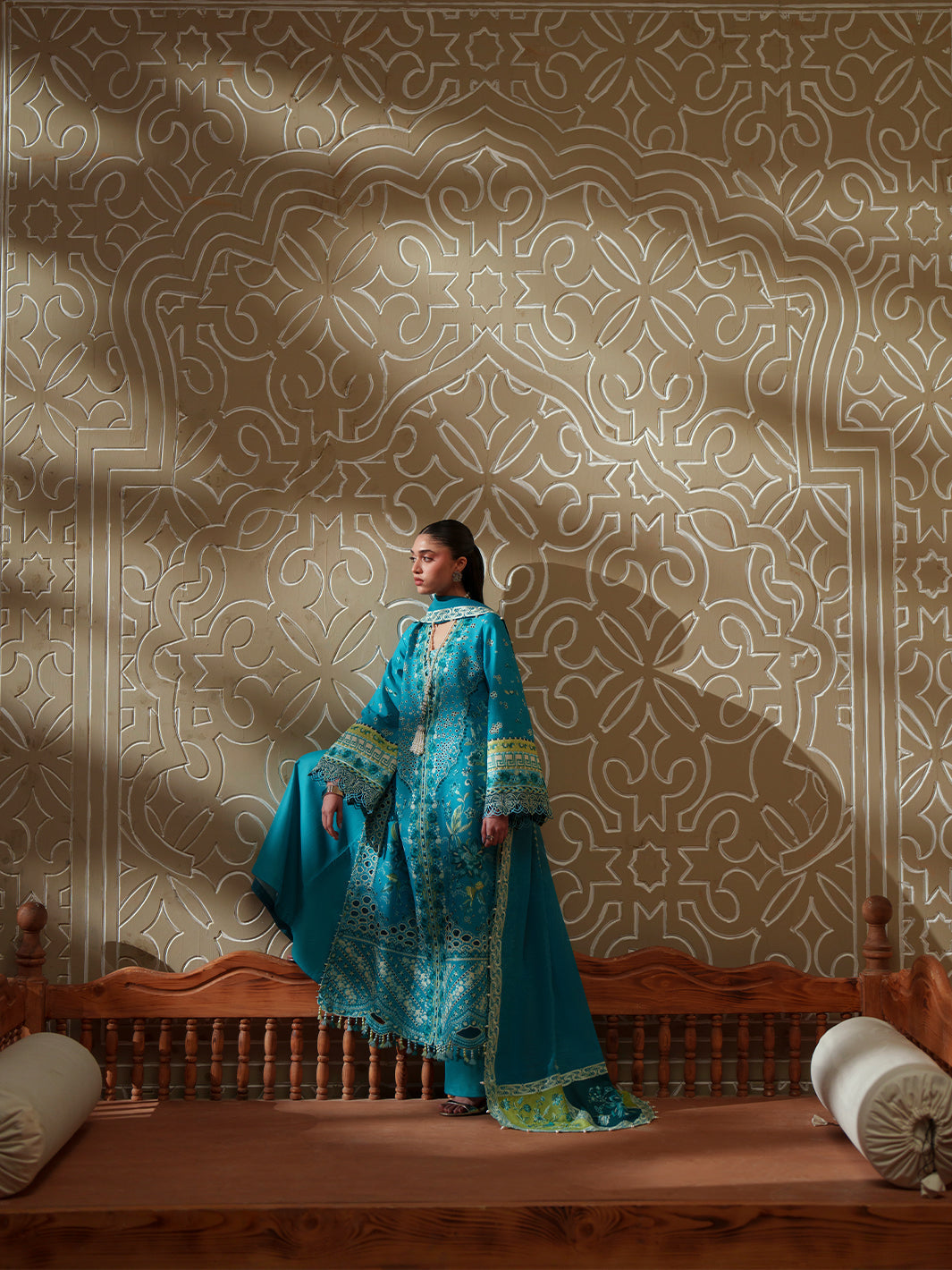 Bin Ilyas | Mashriq Luxury Lawn 26 | D-116-B - House Of Hania