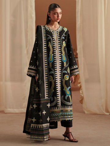 Bin Ilyas | Mashriq Luxury Lawn 26 | D-118-B - House Of Hania
