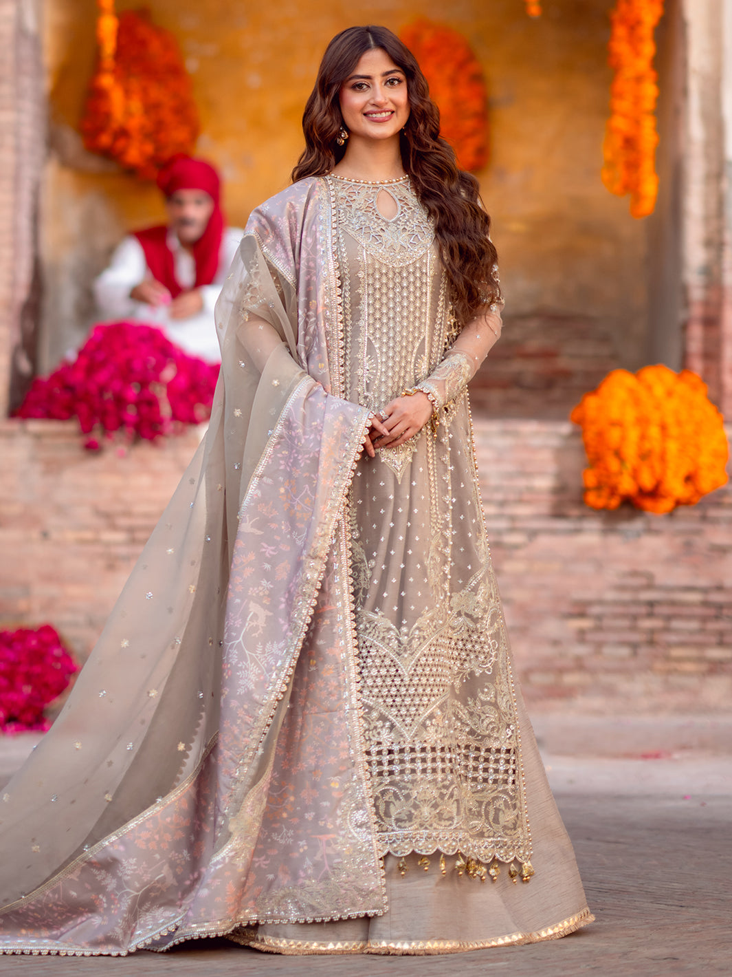 Bin Ilyas | Sona Gachi Luxury Formals | D-601 - House Of Hania