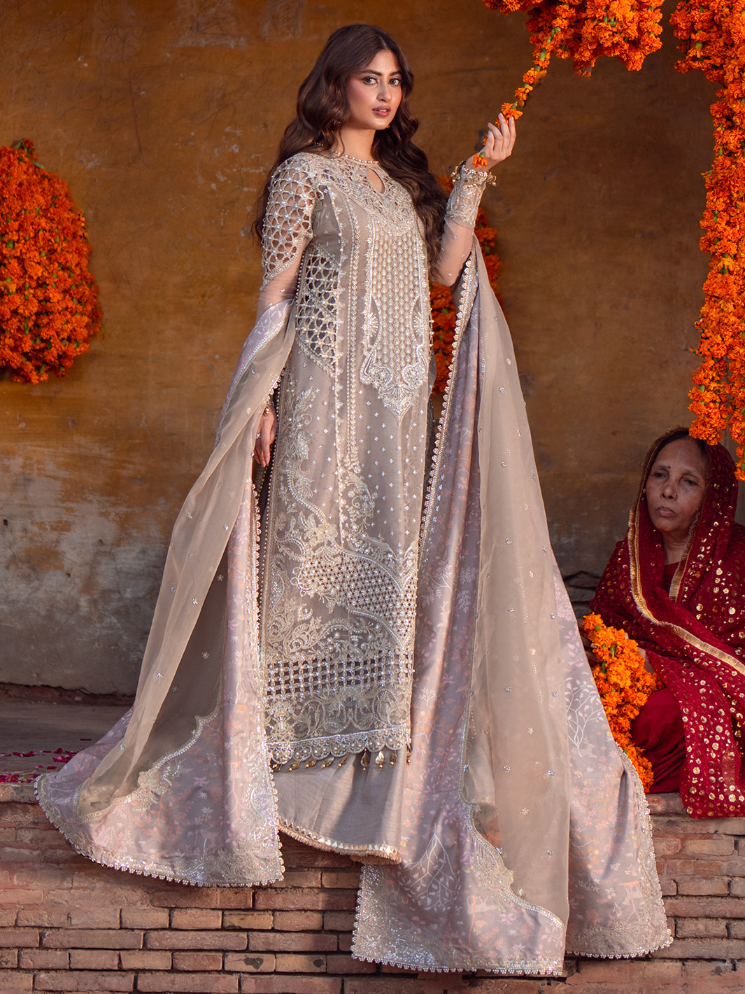 Bin Ilyas | Sona Gachi Luxury Formals | D-601 - House Of Hania