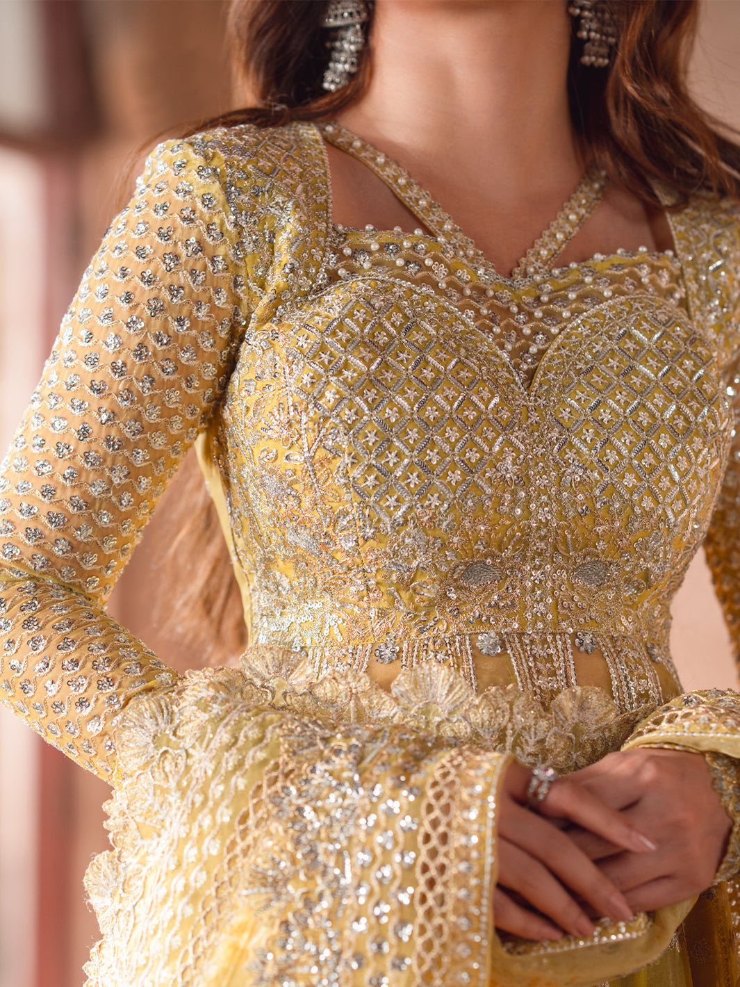 Bin Ilyas | Sona Gachi Luxury Formals | D-606 - House Of Hania