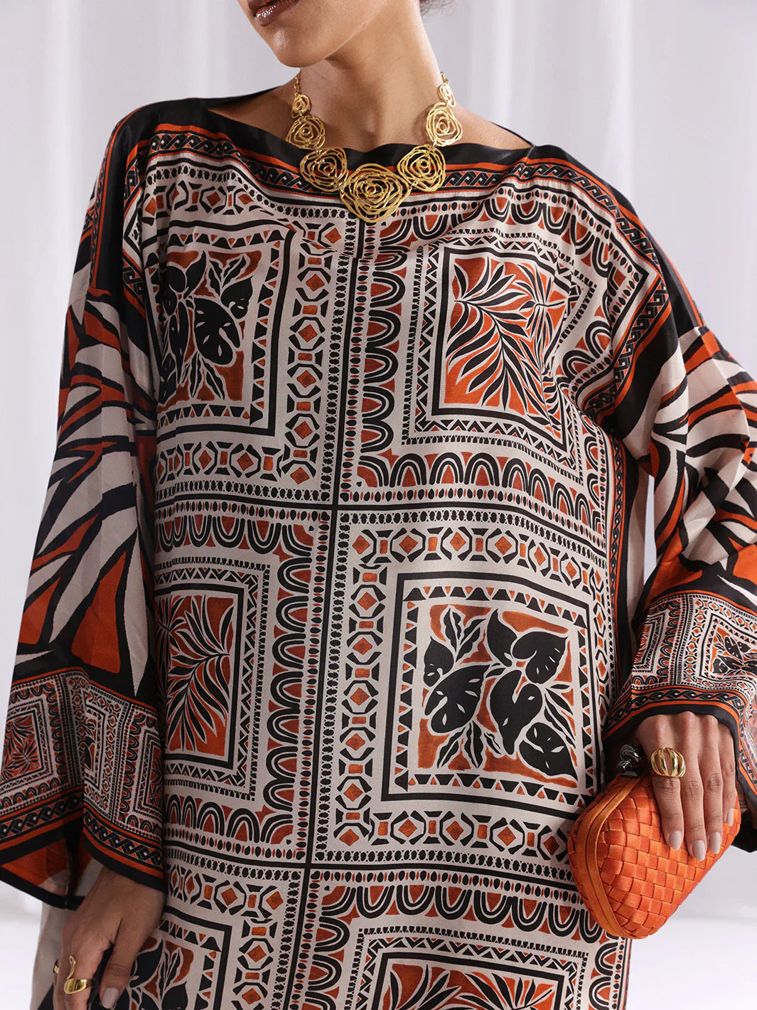 Bin ilyas | Co ords Summer 25 | 30081 | 2 PC Pret - House Of Hania