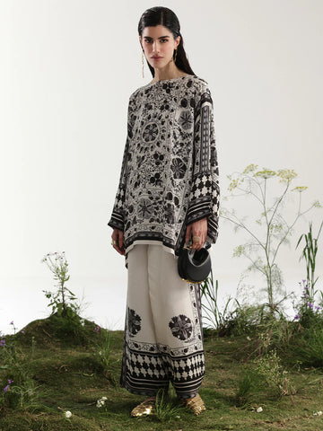 Bin ilyas | Co ords Summer 25 | 30082 | 2 PC Pret - House Of Hania