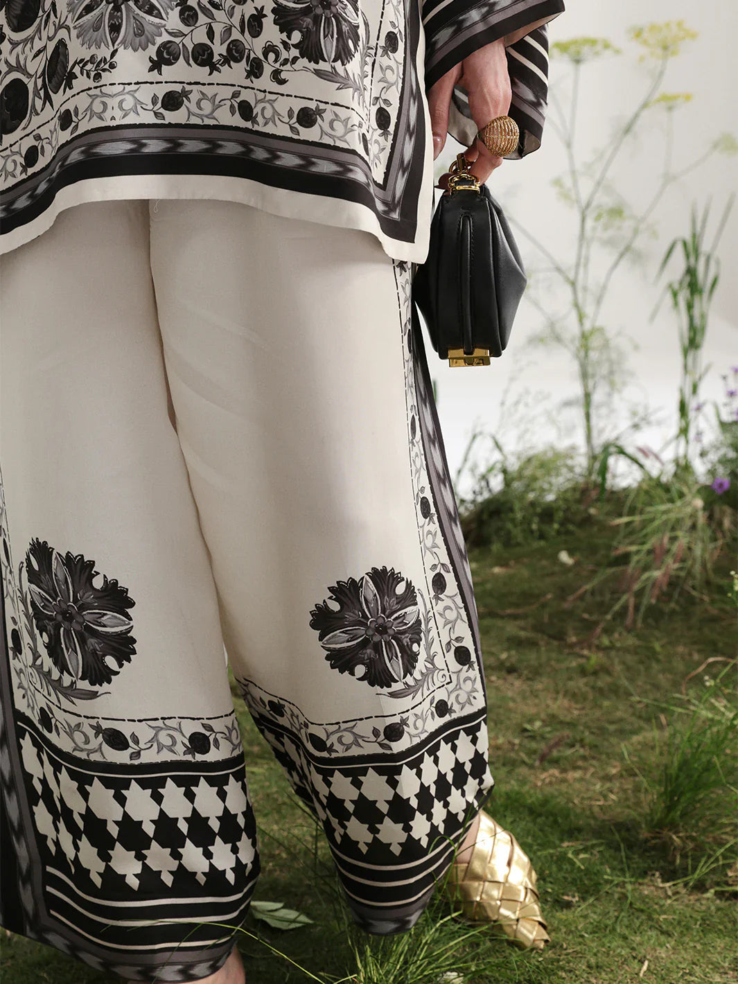 Bin ilyas | Co ords Summer 25 | 30082 | 2 PC Pret - House Of Hania