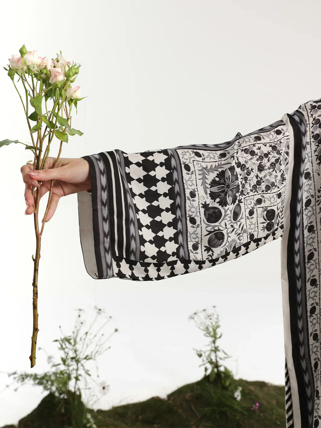 Bin ilyas | Co ords Summer 25 | 30082 | 2 PC Pret - House Of Hania