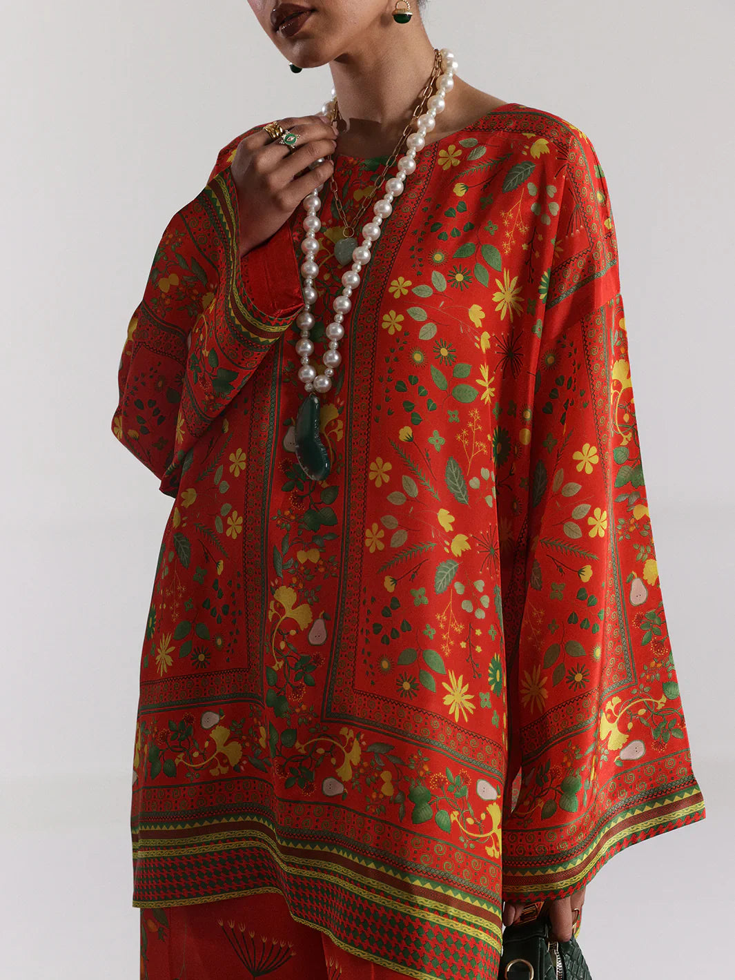 Bin ilyas | Co ords Summer 25 | 30084 | 2 PC Pret - House Of Hania