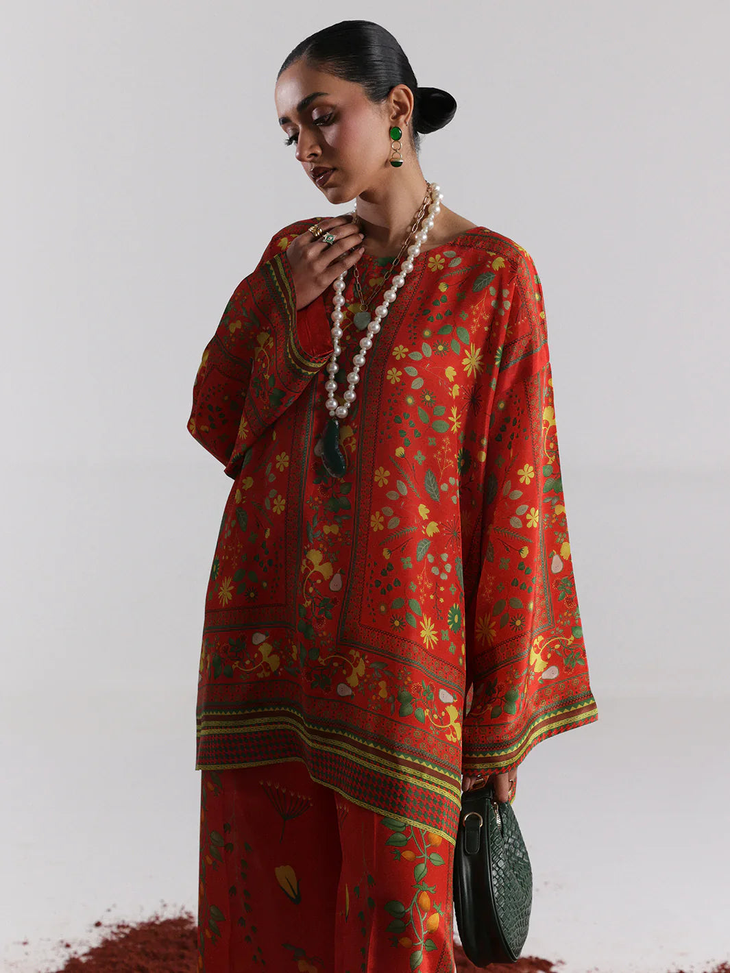 Bin ilyas | Co ords Summer 25 | 30084 | 2 PC Pret - House Of Hania