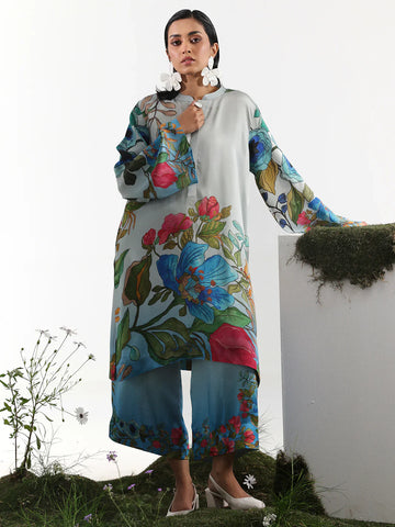 Bin ilyas | Co ords Summer 25 | 30086 | 2 PC Pret - House Of Hania