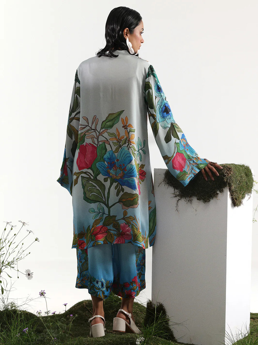 Bin ilyas | Co ords Summer 25 | 30086 | 2 PC Pret - House Of Hania
