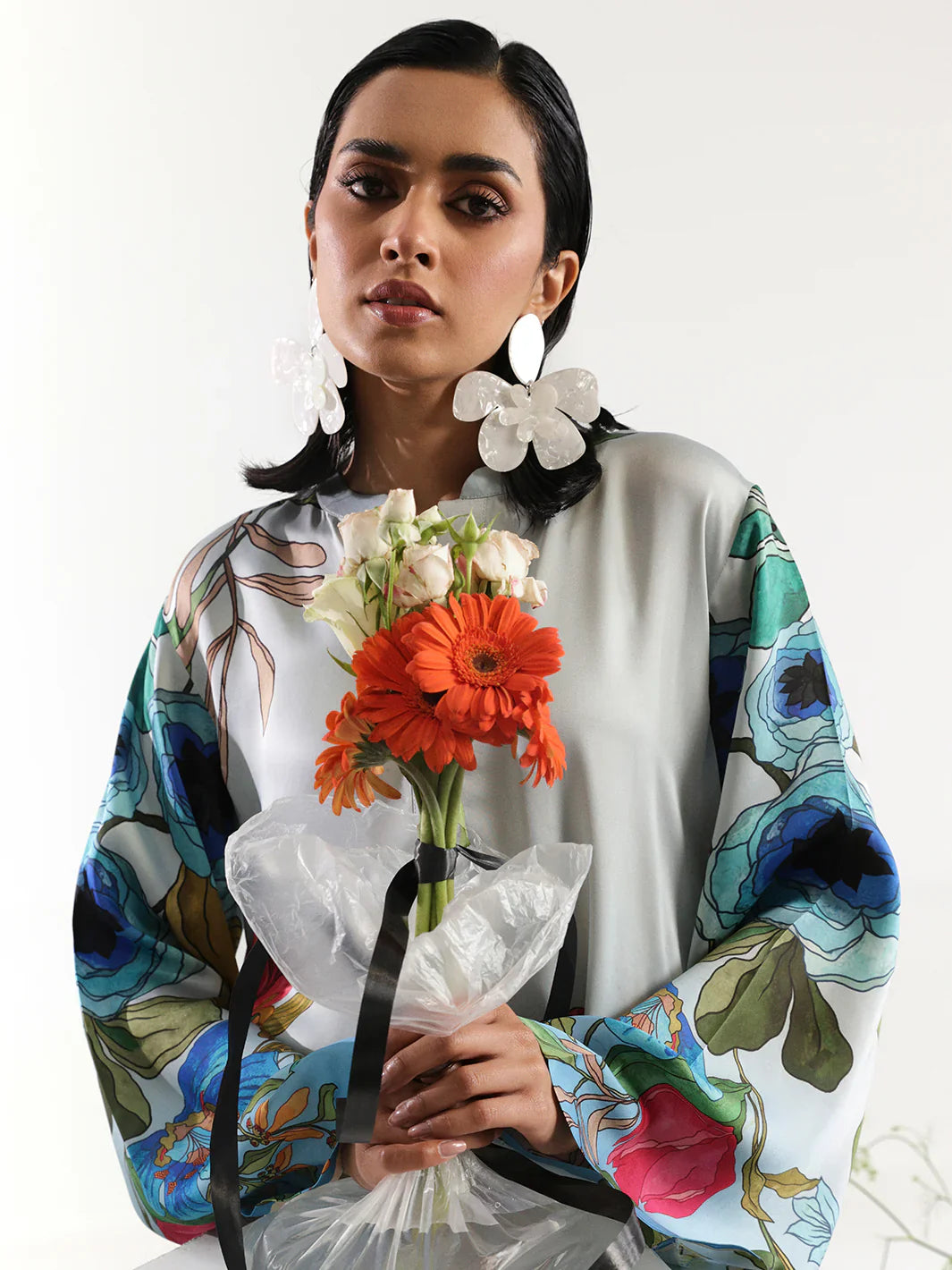 Bin ilyas | Co ords Summer 25 | 30086 | 2 PC Pret - House Of Hania