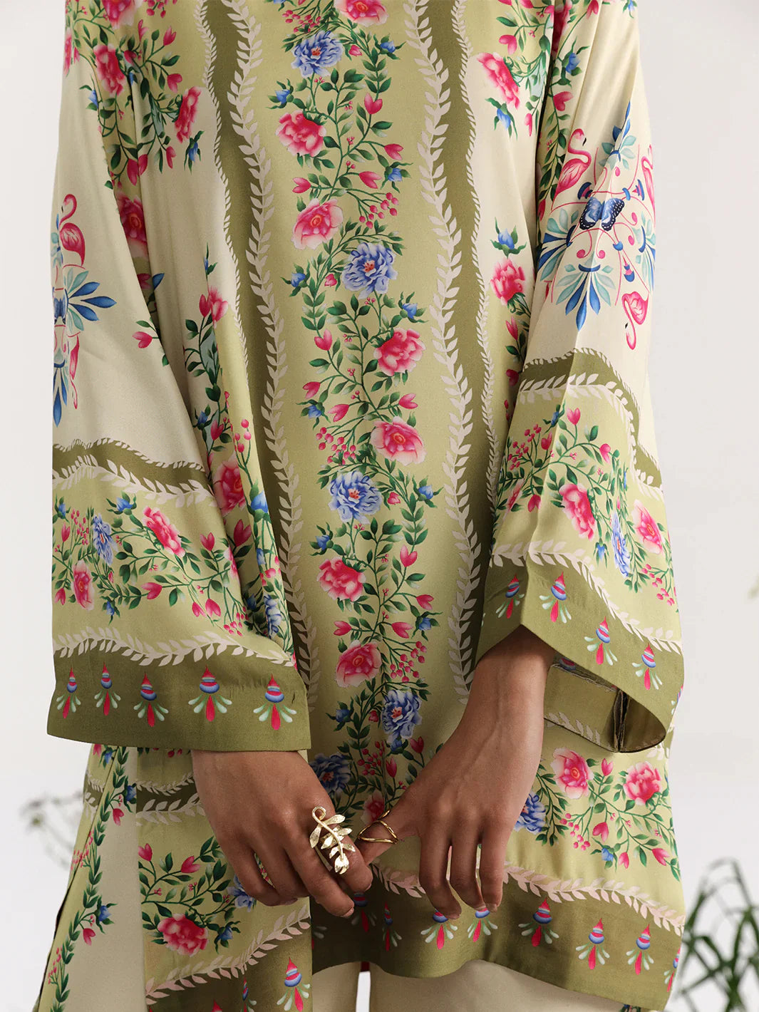 Bin ilyas | Co ords Summer 25 | 30087 | 2 PC Pret - House Of Hania