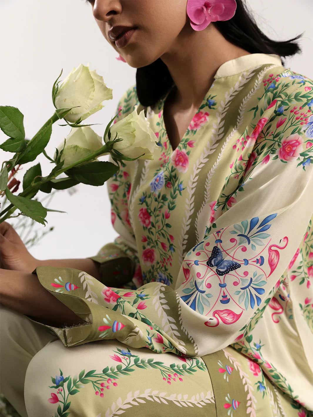 Bin ilyas | Co ords Summer 25 | 30087 | 2 PC Pret - House Of Hania