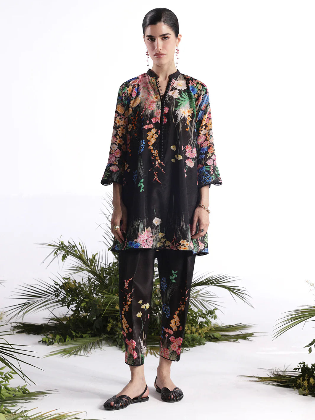 Bin ilyas | Co ords Summer 25 | 30088 | 2 PC Pret - House Of Hania