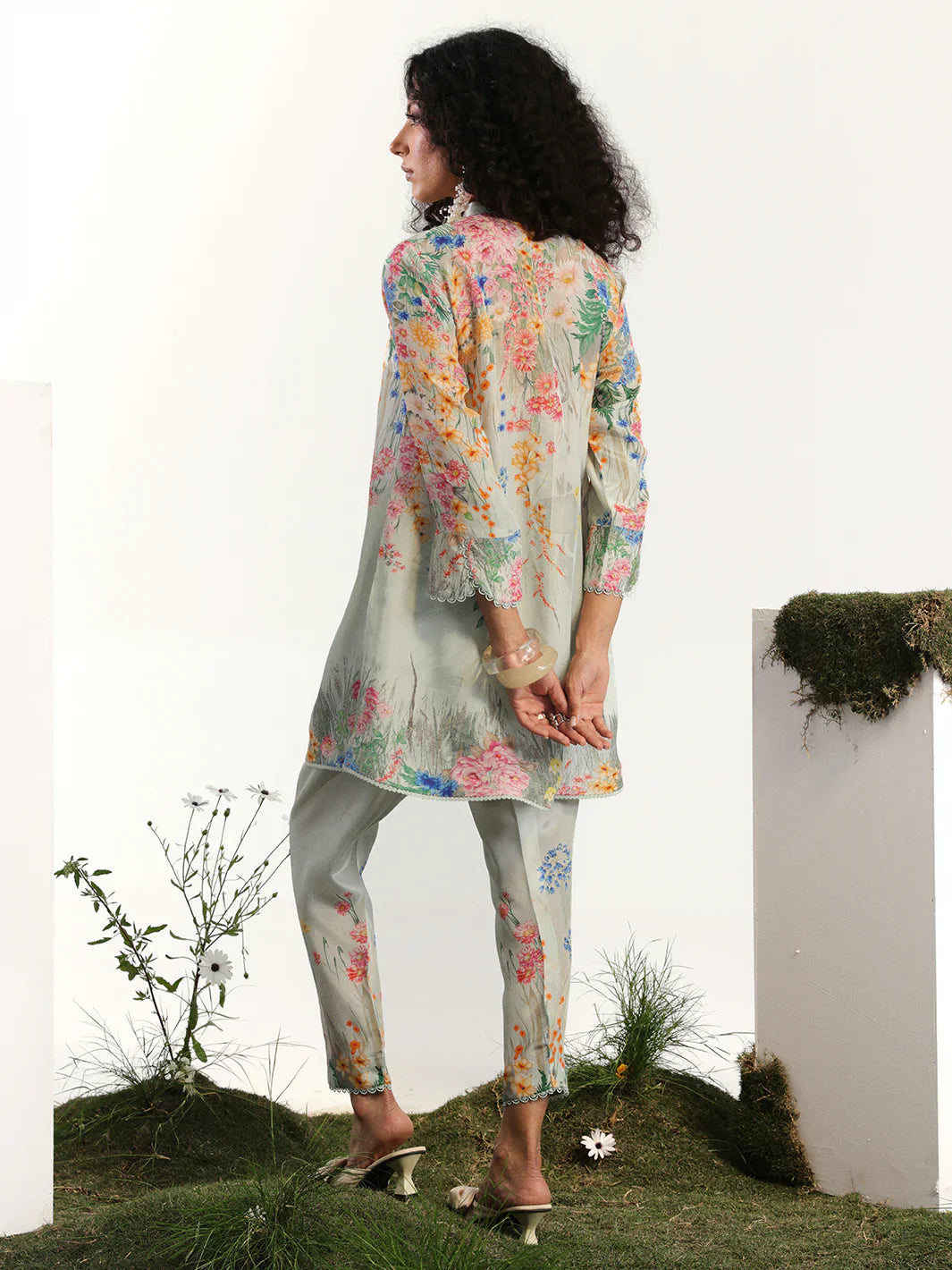 Bin ilyas | Co ords Summer 25 | 30089 | 2 PC Pret - House Of Hania