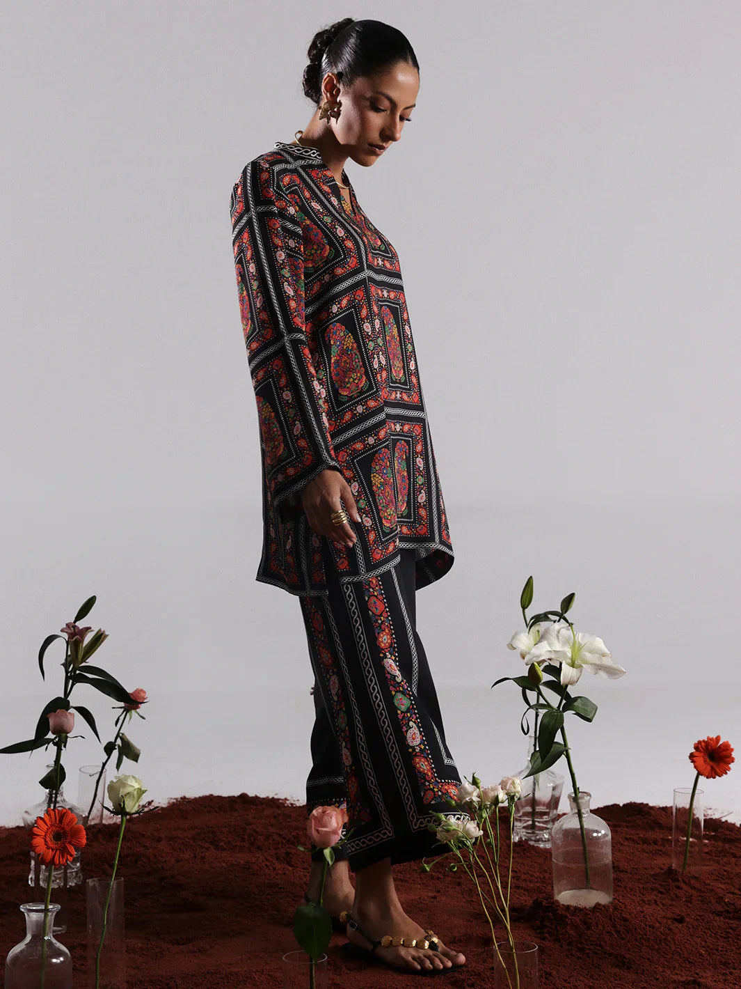 Bin ilyas | Co ords Summer 25 | 30090 | 2 PC Pret - House Of Hania