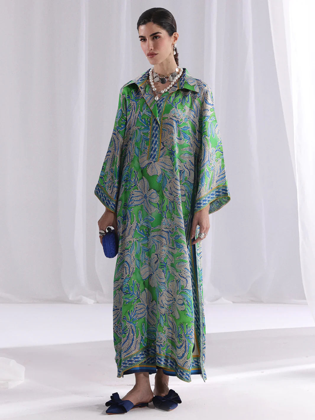 Bin ilyas | Co ords Summer 25 | 30091 | 2 PC Pret - House Of Hania