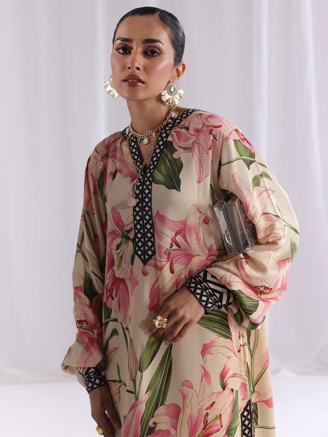 Bin ilyas | Co ords Summer 25 | 30092 | 2 PC Pret - House Of Hania