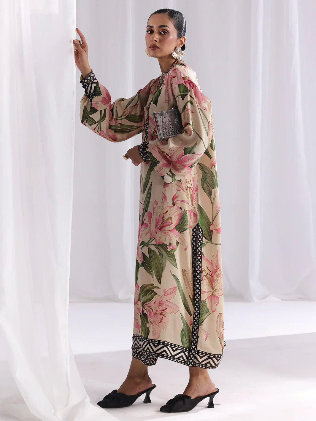 Bin ilyas | Co ords Summer 25 | 30092 | 2 PC Pret - House Of Hania