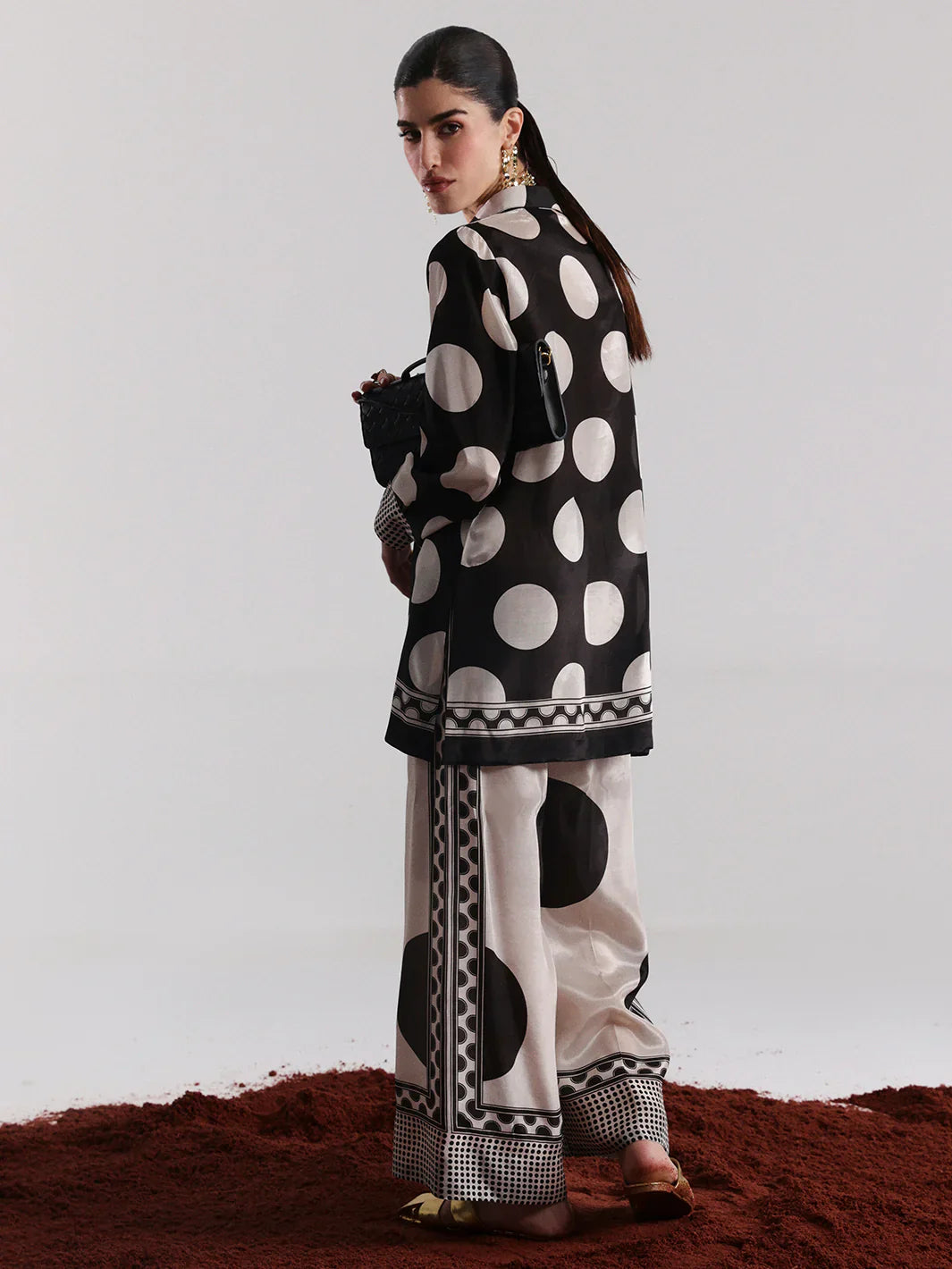 Bin ilyas | Co ords Summer 25 | 30093 | 2 PC Pret - House Of Hania