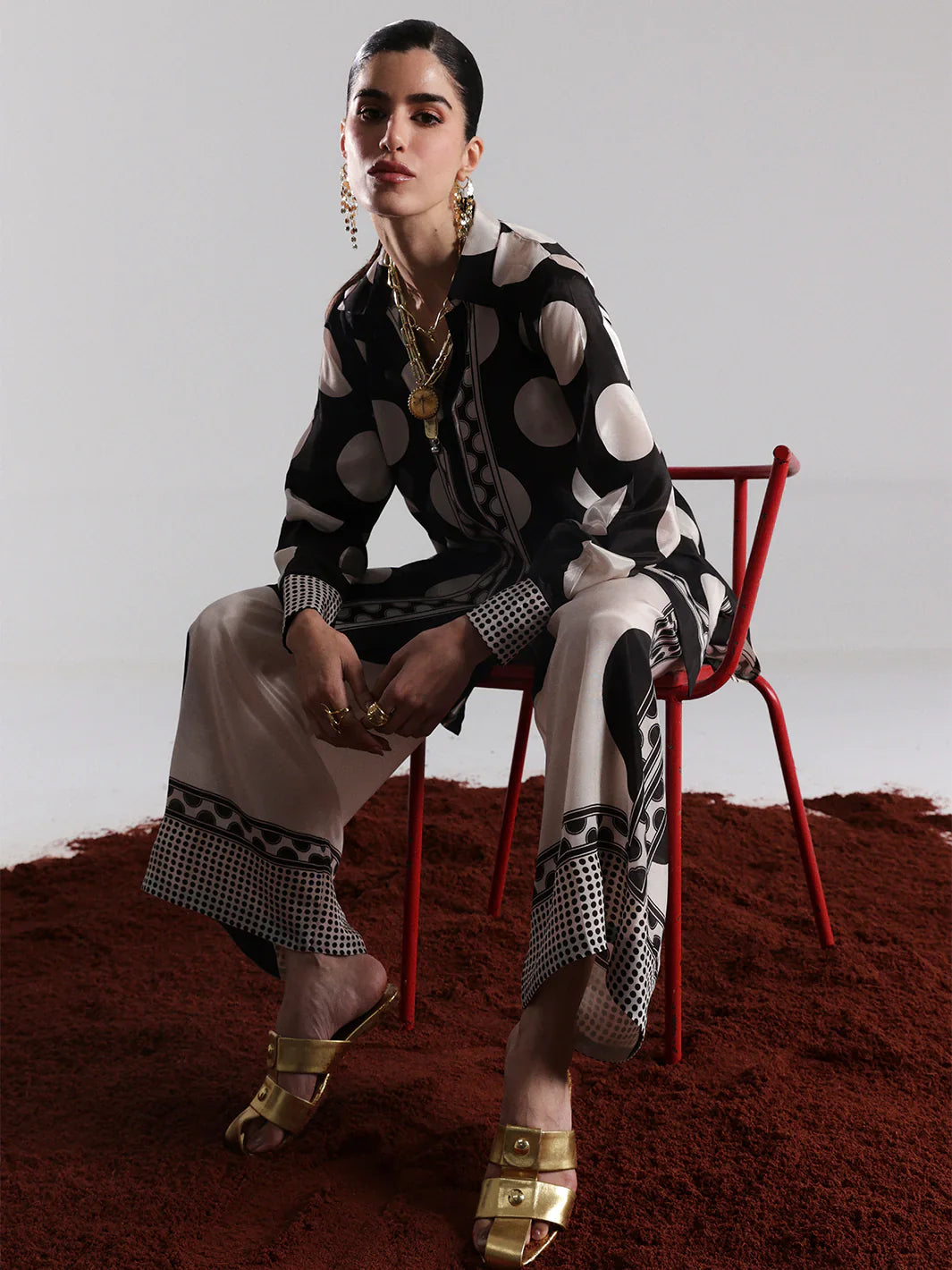 Bin ilyas | Co ords Summer 25 | 30093 | 2 PC Pret - House Of Hania