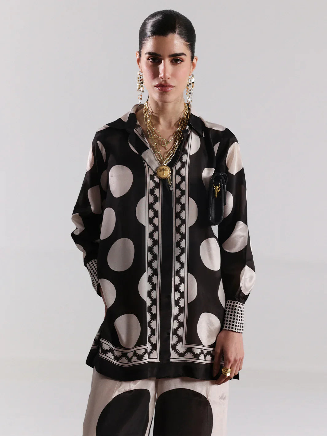 Bin ilyas | Co ords Summer 25 | 30093 | 2 PC Pret - House Of Hania